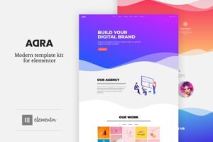 Adra Modern & Creative Elementor Template Kit