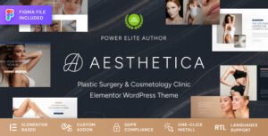 Aesthetica Plastic Surgery & Beauty Clinic WordPress Theme