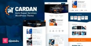 Cardan Auto Repair WordPress Theme