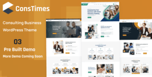 ConsTimes Consulting Business WordPress Theme