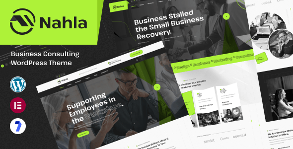 Nahla Business Consulting WordPress Theme