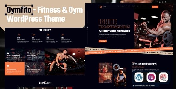 Gymfito Fitness and Gym WordPress