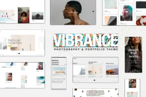 Vibrance Photography Elementor Theme