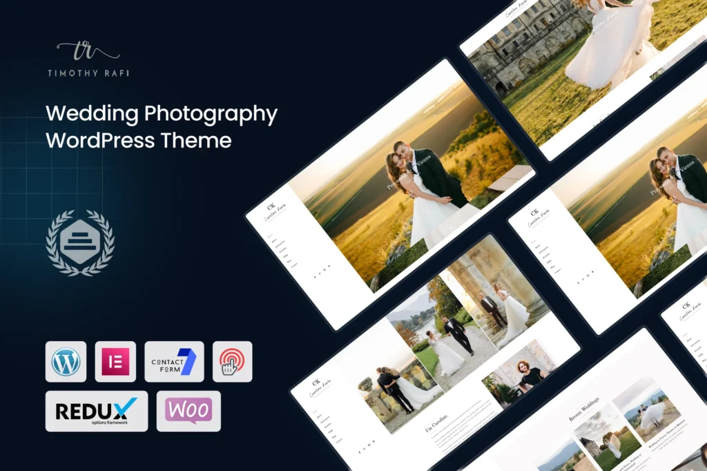 Ckarla Wedding Photography WordPress Theme