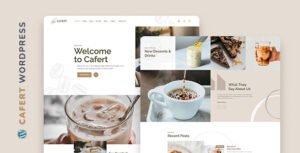 Cafert Cafe and Restaurant WordPress Theme