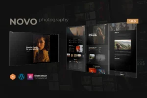 Novo Photography Elementor Template Kit