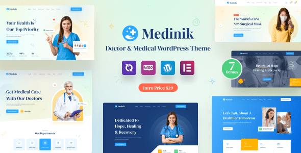 Medinik Doctor & Medical WordPress Theme