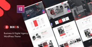 Bixos Business & Digital Agency WordPress Theme