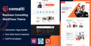 Consalti Consultancy & Business WordPress Theme