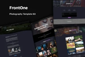 FrontOne Creative Photography Template Kit