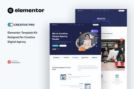 Creativepro Creative Agency Studio Elementor Template Kit