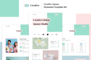 Creativa Creative Agency Elementor Template Kit