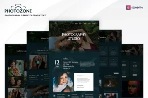 Photozone Photography Elementor Po Template Kit
