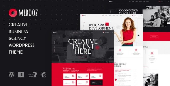 Mibooz Creative Agency WordPress Theme