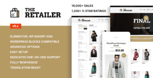The Retailer Premium WooCommerce Theme