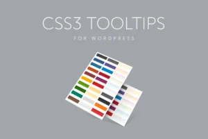 CSS3 Tooltips for WordPress