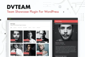 DV Team Team Showcase Plugin For WordPress