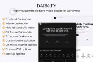 Darkify WordPress Dark Mode Plugin