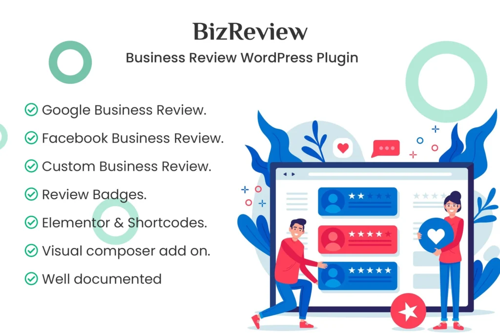 BizReview Business Review WordPress Plugin