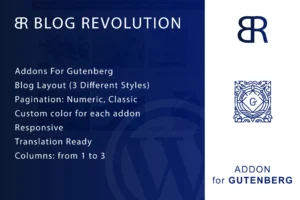Blog Revolution for Gutenberg WordPress Plugin