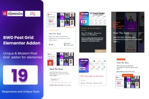 Blog Post Image Accordion Addon For Elementor