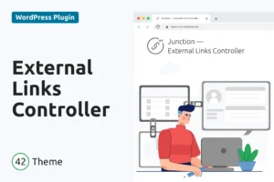 Junction External Links Controller for WordPress