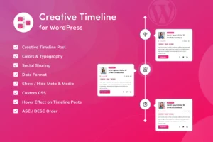 Creative Timeline for WordPress