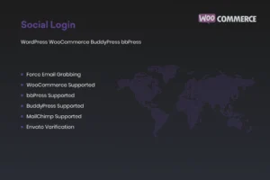 Social Login for WordPress WooCommerce BuddyPres