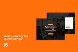 Spirit Domain for Sale WordPress Plugin