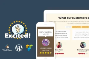 Testimonials Showcase for WordPress Excited!