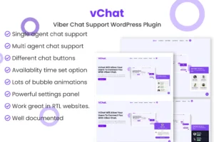 vChat Viber Chat Support WordPress Plugin