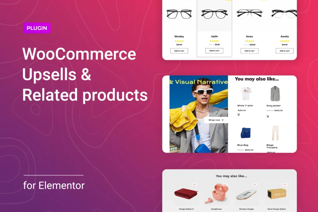 woocommerce upsells and related products