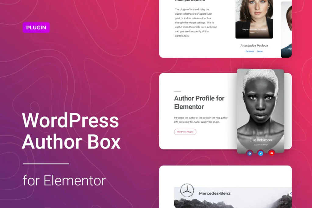 WordPress Author Box for Elementor