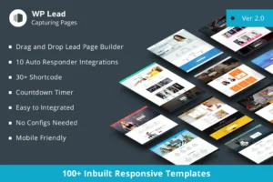 WP Lead Capturing Pages WordPress Plugin