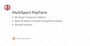 MSP MultiSport & eSport WordPress plugin