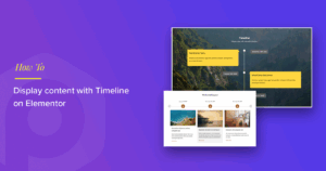 Timeline for Elementor